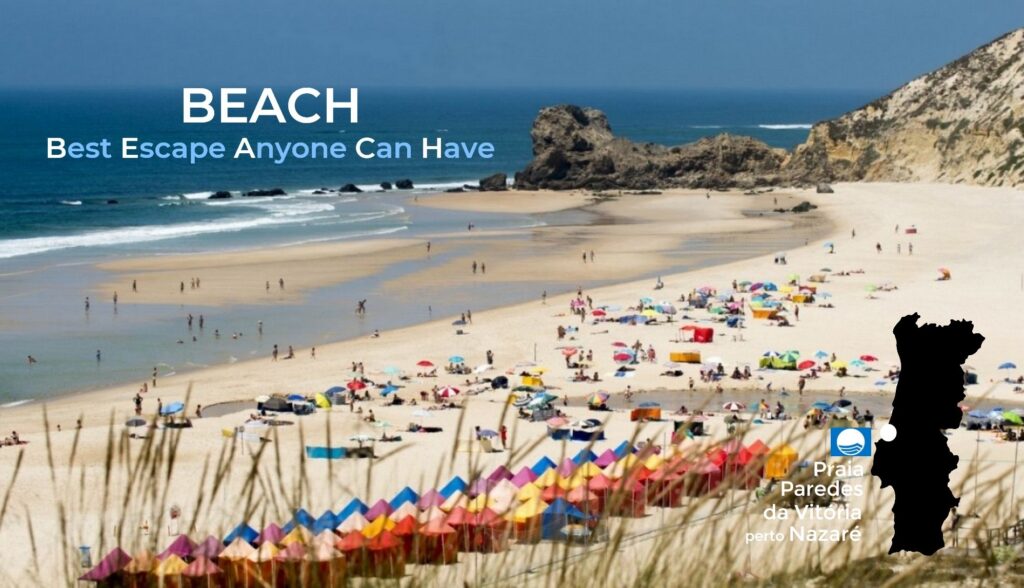 Strandurlaub Portugal an der Silberküste Strandappartement in der Nähe von Nazaré